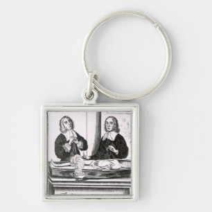 The Manner of Dissecting the Pestilential Body Key Ring