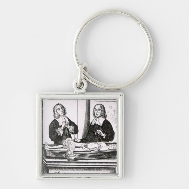 The Manner of Dissecting the Pestilential Body Key Ring (Front)