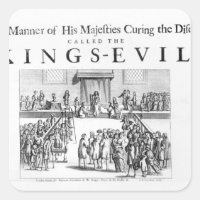 The Manner of his Majesty Curing the Disease