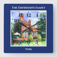The Manor House Heslington York England Blue