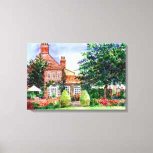 The Manor House Wall Art Canvas Print