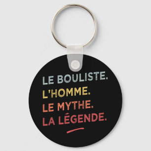 The Man's Myth the Legend Key Ring