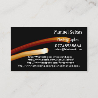 The Manuel Seixas Business Card