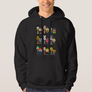 The Many Faces Of Apples And Onion Hoodie