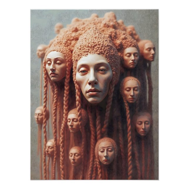 The Many Faces Within Poster (Front)