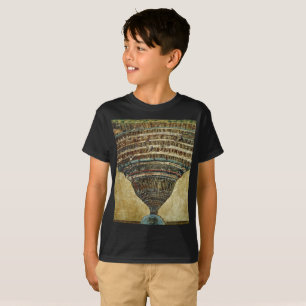 The Map of Hell, Abyss of Hell - Sandro Botticelli T-Shirt