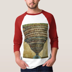 The Map of Hell, Abyss of Hell - Sandro Botticelli T-Shirt
