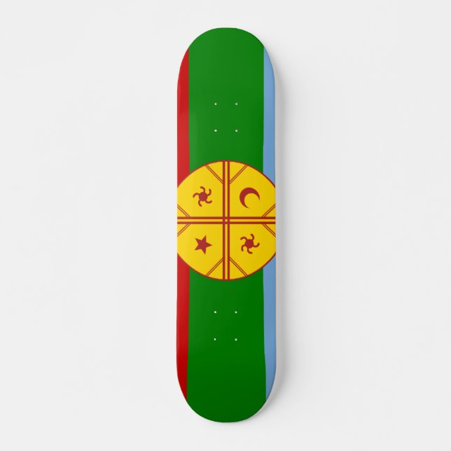 the Mapuches, Chile Skateboard (Front)