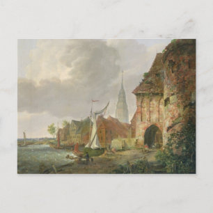 The March Gate in Buxtehude, 1830 Postcard