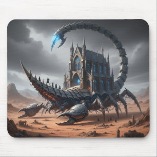 The March of the Cathedral Scorpion Mouse Mat