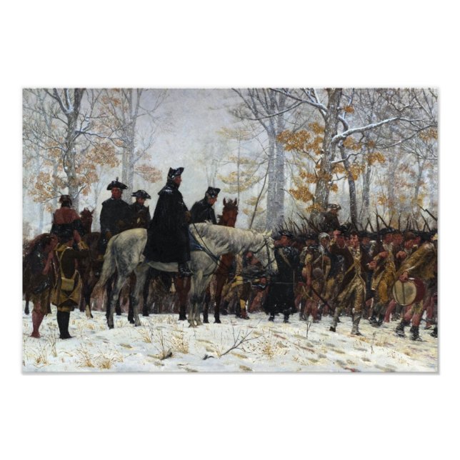 The March to Valley Forge by William B. T. Trego Photo Print (Front)