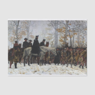 The March to Valley Forge by William B. T. Trego Tissue Paper