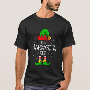 The Margarita Elf Matching Family Christmas Mens W T-Shirt