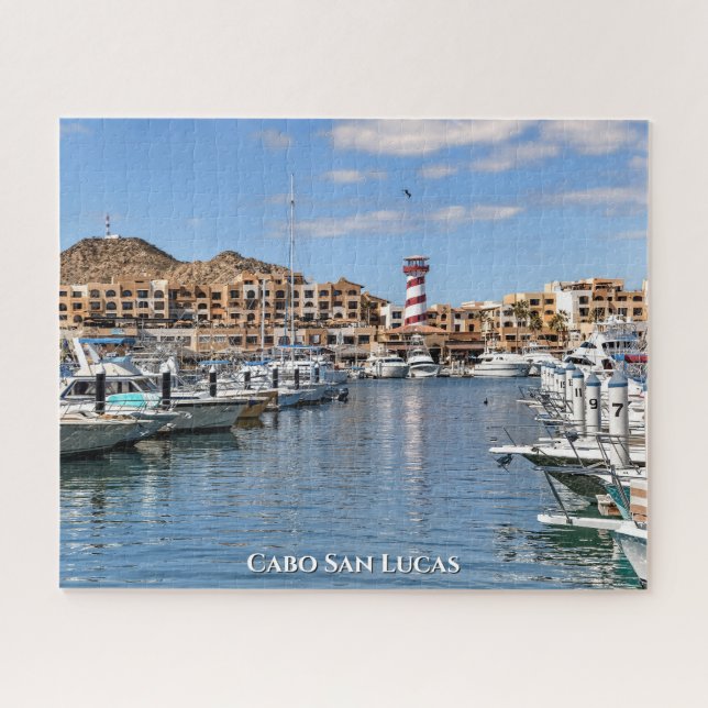 The Marina at Cabo San Lucas, Baja, Mexico Jigsaw Puzzle (Horizontal)