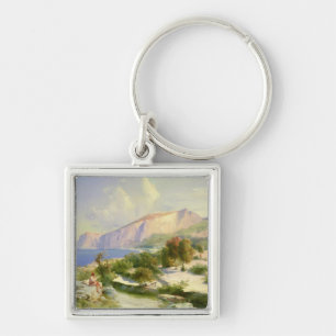 The Marina Grande, Capri, c.1829 Key Ring