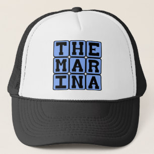 The Marina, San Francisco District Trucker Hat