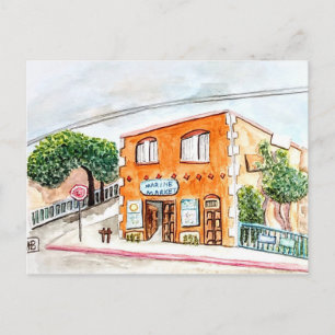 The Marine Market Postcard