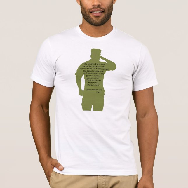 The Marine Quote T-Shirt (Front)