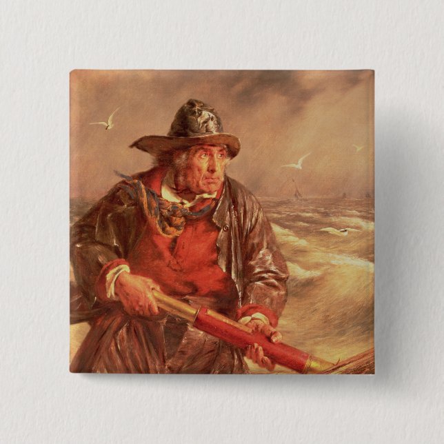 The Mariner 15 Cm Square Badge (Front)