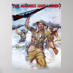 The Marines Have Landed! Poster