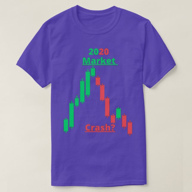 The Market Crash Hoodie T-Shirt (Design Front)
