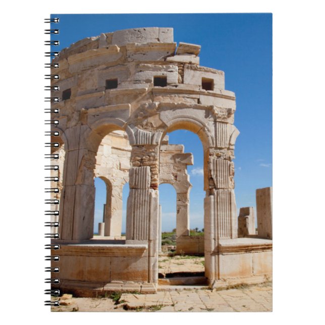 The Market, Leptis Magna, Al Khums District Notebook (Front)