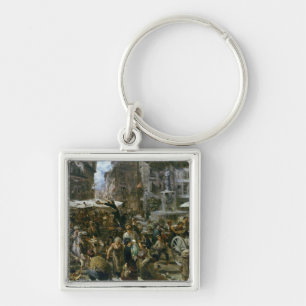 The Market of Verona Key Ring
