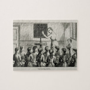 'The Marking Lesson', illustration from 'A Manual Jigsaw Puzzle
