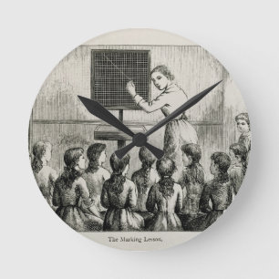 'The Marking Lesson', illustration from 'A Manual Round Clock