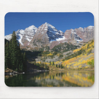 The Maroon Bells in the fall... Mouse Mat