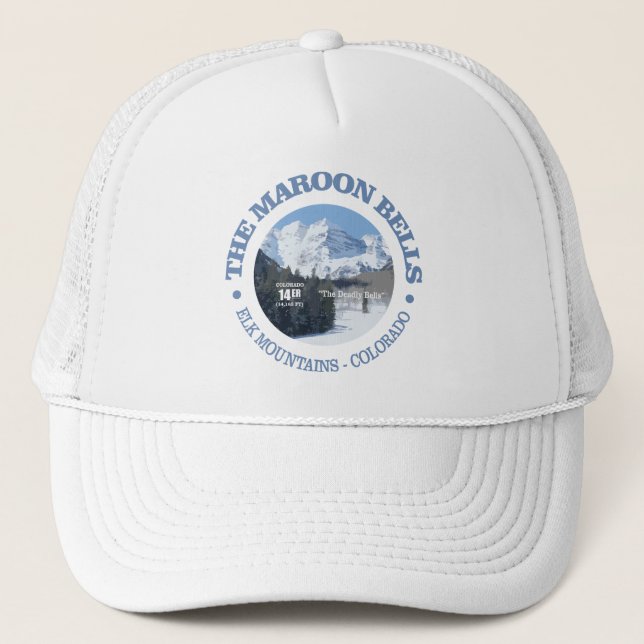 The Maroon Bells Trucker Hat (Front)