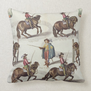 The Marquis of Newcastle Giving Captain Mazin a Ri Cushion