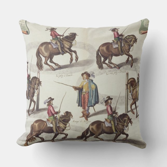 The Marquis of Newcastle Giving Captain Mazin a Ri Cushion (Front)