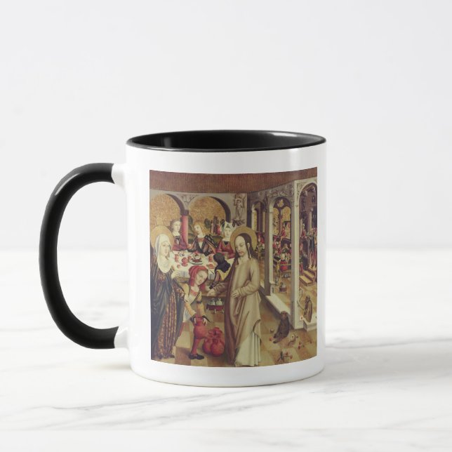 The Marriage at Cana, c.1500 Mug (Left)