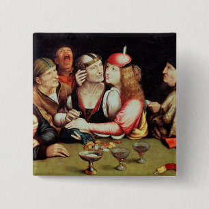 The Marriage Contract 2 15 Cm Square Badge