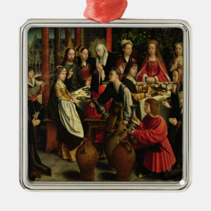 The Marriage Feast at Cana, c.1500-03 Metal Tree Decoration