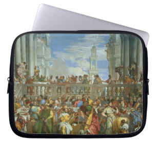 The Marriage Feast at Cana, c.1562 (oil on canvas) Laptop Sleeve