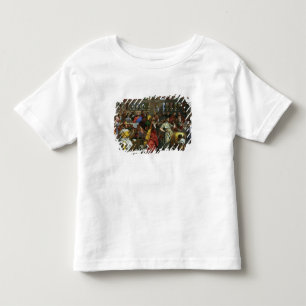 The Marriage Feast at Cana, detail of musicians an Toddler T-Shirt