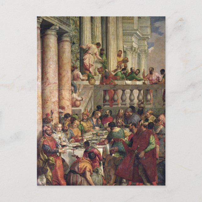 The Marriage Feast at Cana Postcard (Front)