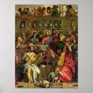 The Marriage Feast at Cana Poster