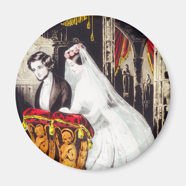 "The Marriage" magnet (Front)