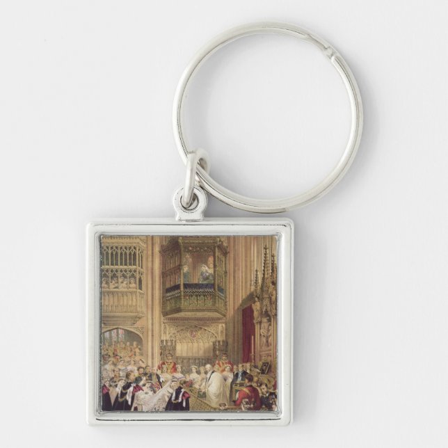 The Marriage of Edward VII Key Ring (Front)