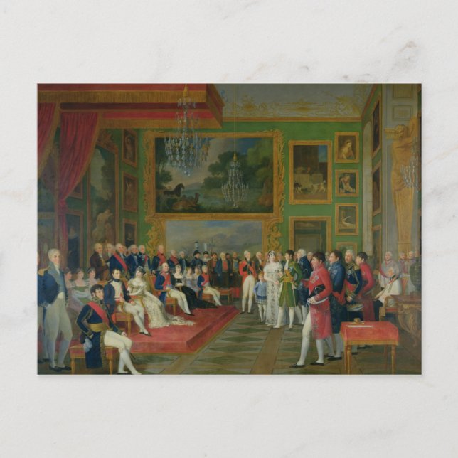 The Marriage of Eugene de Beauharnais Postcard (Front)