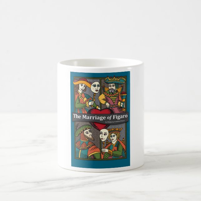 The Marriage of Figaro, Opera Coffee Mug (Center)