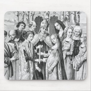 The Marriage of Henry VI and Margaret of Anjou Mouse Mat