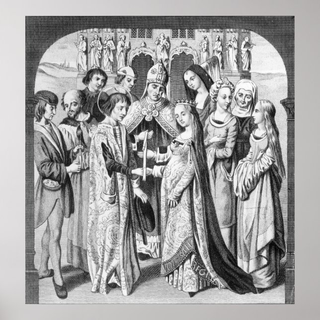 The Marriage of Henry VI and Margaret of Anjou Poster (Front)