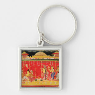 The Marriage of Krishna's Parents, from a disperse Key Ring
