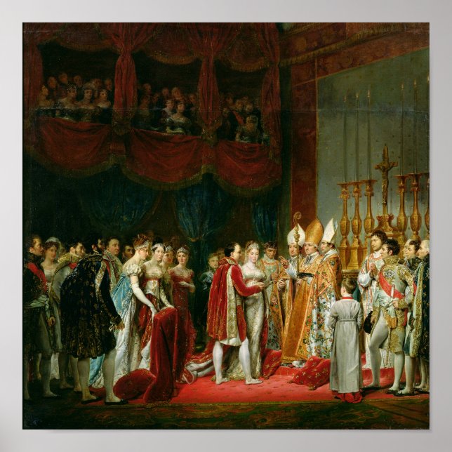 The Marriage of Napoleon I  and Marie Poster (Front)