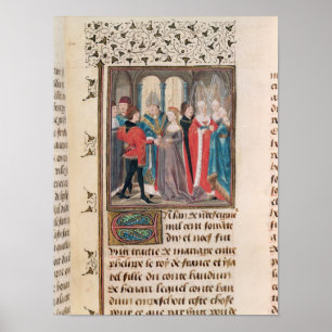 The Marriage of Philippe Auguste  King of France Poster