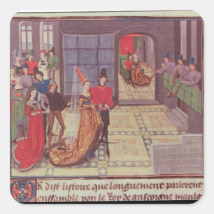 The Marriage of Renaud de Montauban and Square Sticker